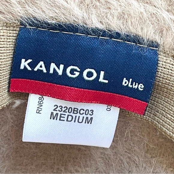 Kangol Furgora Lahinch Angora Blend Tan Bucket Hat Streetwear Casual Size M - Picture 10 of 14
